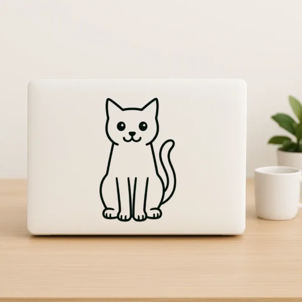 Kat sticker klistermærke
