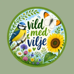 Vild med vilje klistermærke