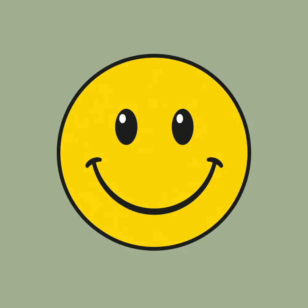 Glad smiley